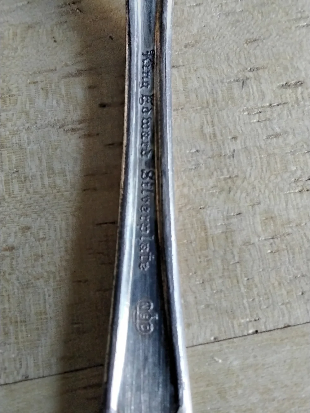 Vintage Decorative King Edward Spoon - Silver Plated